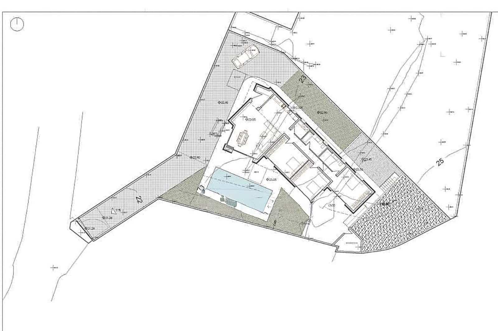 3 Zimmer Villa zu verkaufen in Calpe / Calp mit Pool - 799.000 € (Ref: 9725048)