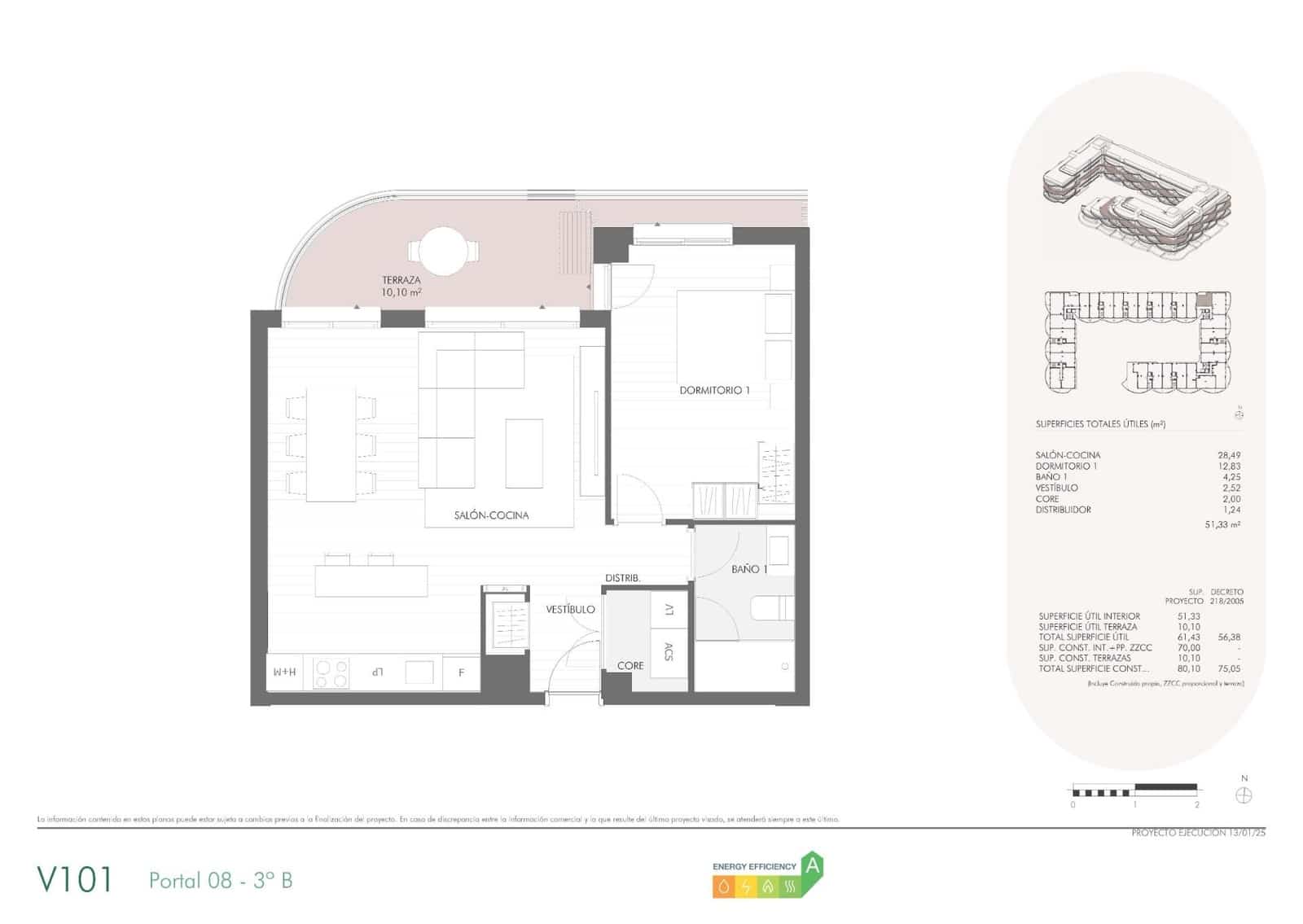 1 slaapkamer Appartement te koop in Malaga stad met zwembad garage - € 366.795 (Ref: 9891271)
