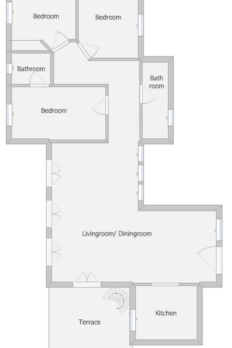 3 makuuhuone Huoneisto myytävänä paikassa Nerja mukana uima-altaan - 525 000 € (Ref: 10014865)