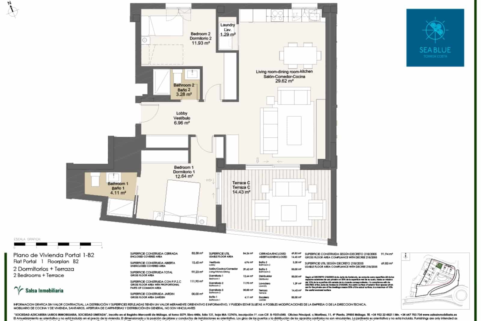 2 slaapkamer Appartement te koop in Torrox met zwembad garage - € 395.000 (Ref: 10029576)