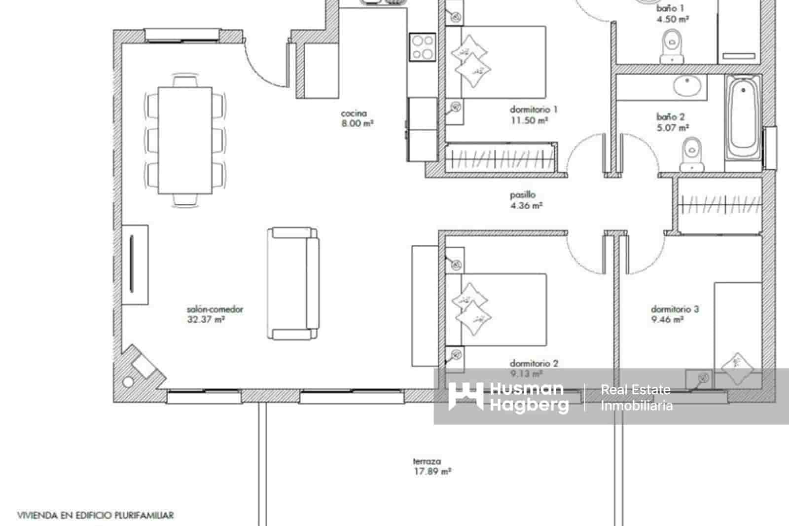 Apartamento de 3 habitaciones en Nerja en venta con piscina - 495.000 € (Ref: 10060547)