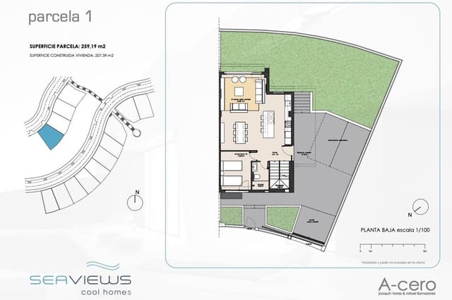 3 soveværelse Villa til salg i Torre del Mar, Vélez-Málaga med swimmingpool - € 549.900 (Ref: 6893100)