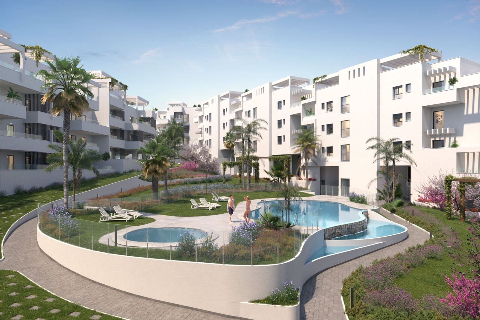 3 soveværelse Lejlighed til salg i Malaga by med swimmingpool - € 549.500 (Ref: 8176765)