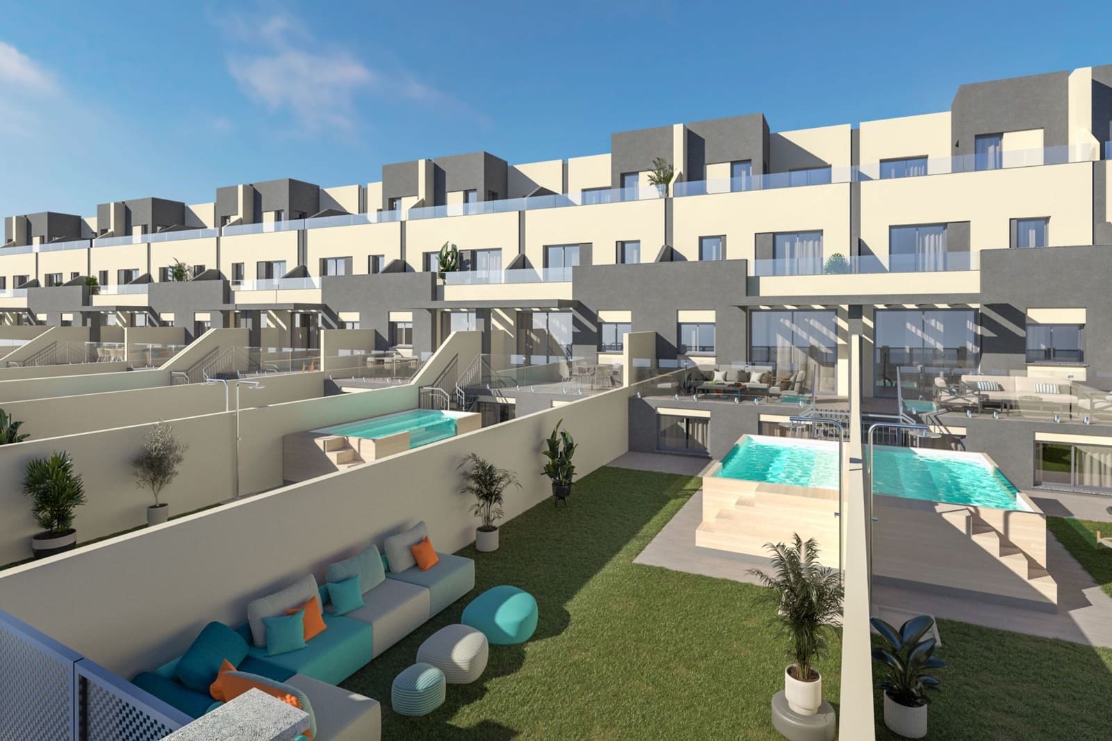 4 soveværelse Byhus til salg i Torrox med swimmingpool - € 419.000 (Ref: 8744379)