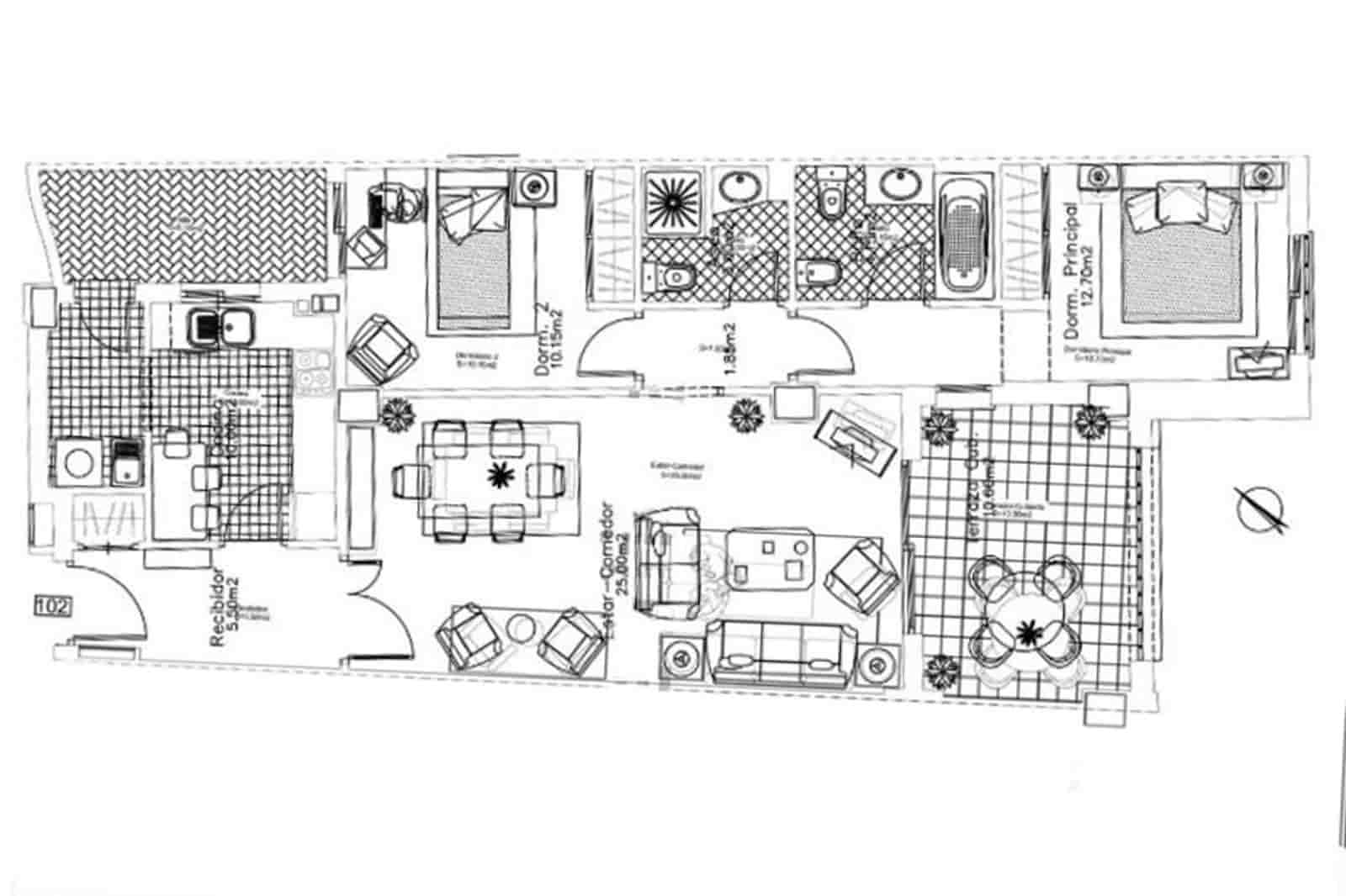 2 sovrum Lägenhet till salu i Almunecar med pool - 342 500 € (Ref: 8771406)