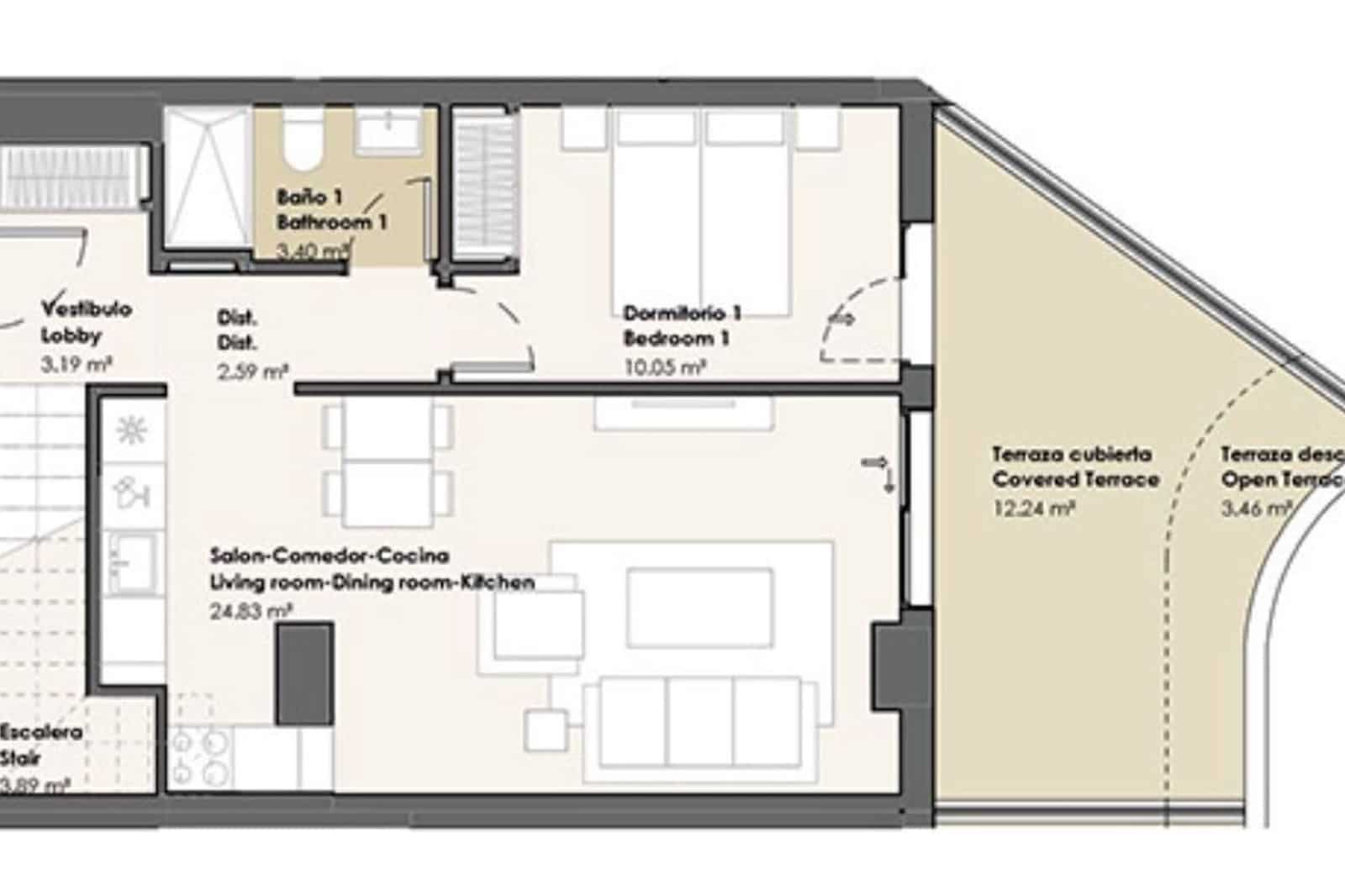 1 camera da letto Appartamento in vendita in Torrox con piscina - 412.000 € (Rif: 9086488)