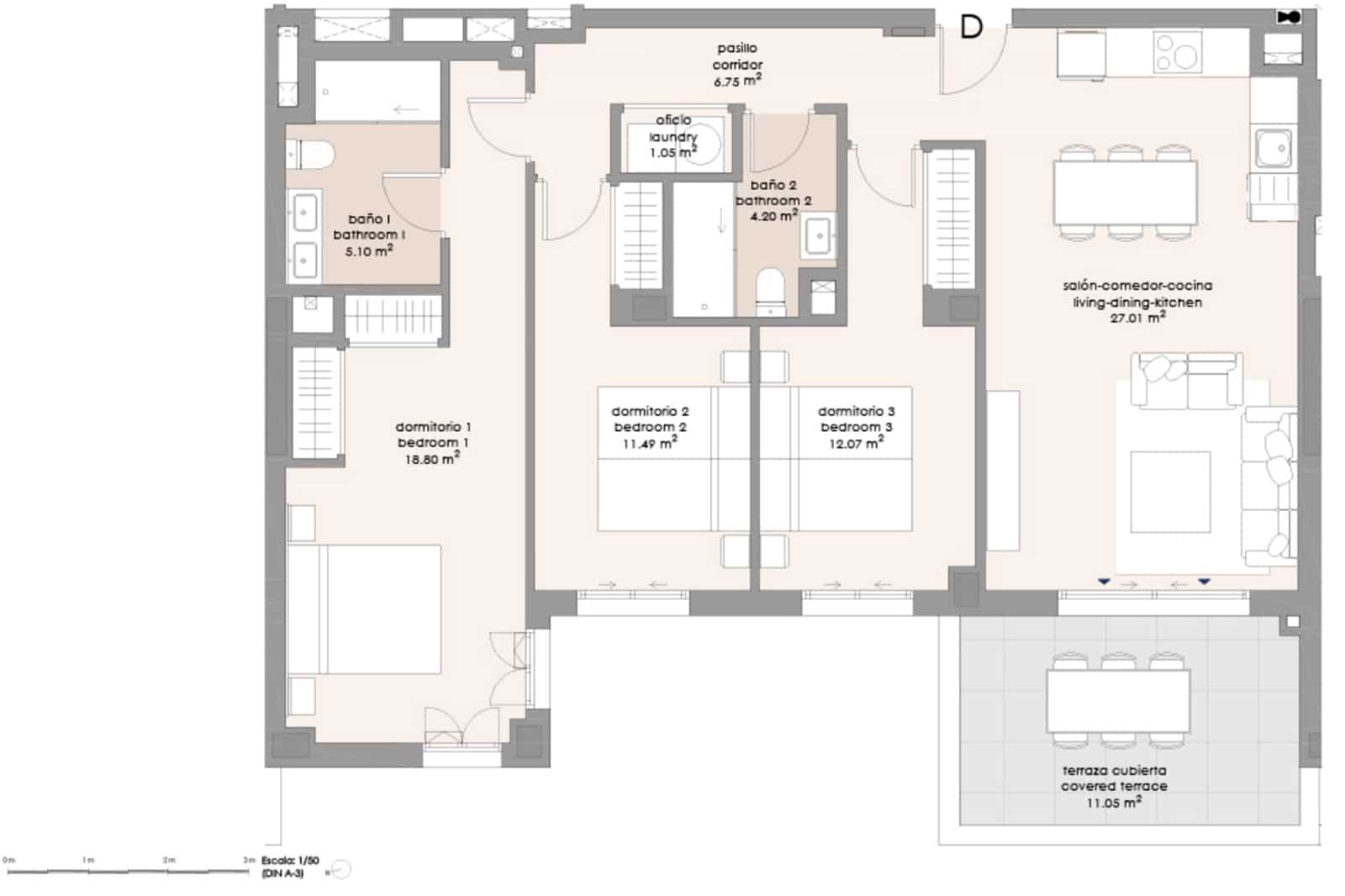 3 sypialnia Apartament na sprzedaż w Algarrobo z basenem - 315 000 € (Ref: 9105176)