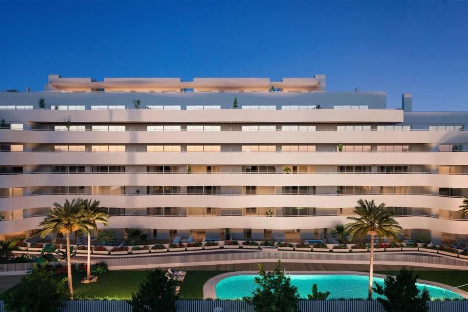 3 sovrum Lägenhet till salu i Torre del Mar med pool - 425 000 € (Ref: 9263351)