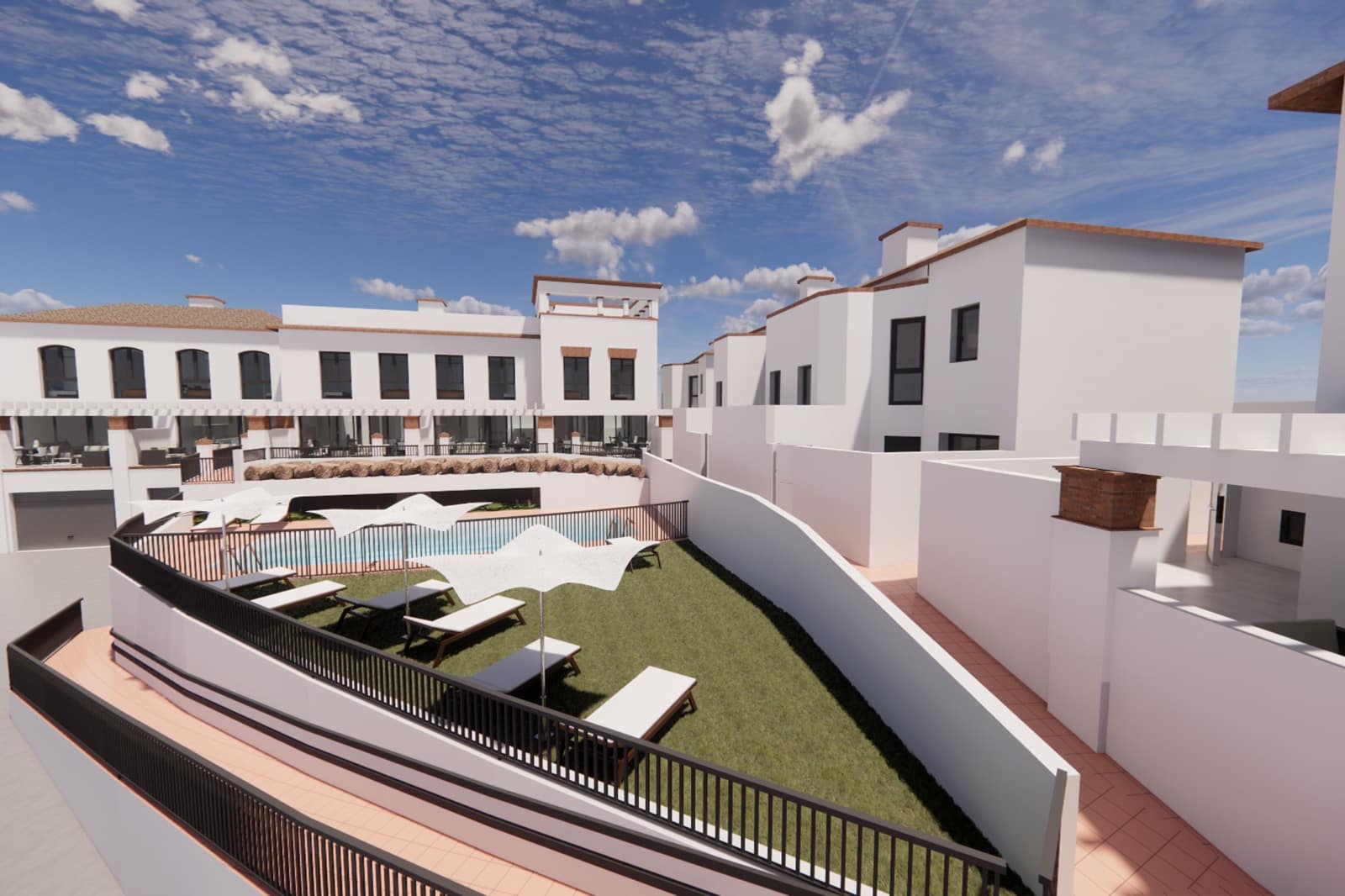 2 bedroom Townhouse for sale in Torrox with pool - € 347,000 (Ref: 9325500)