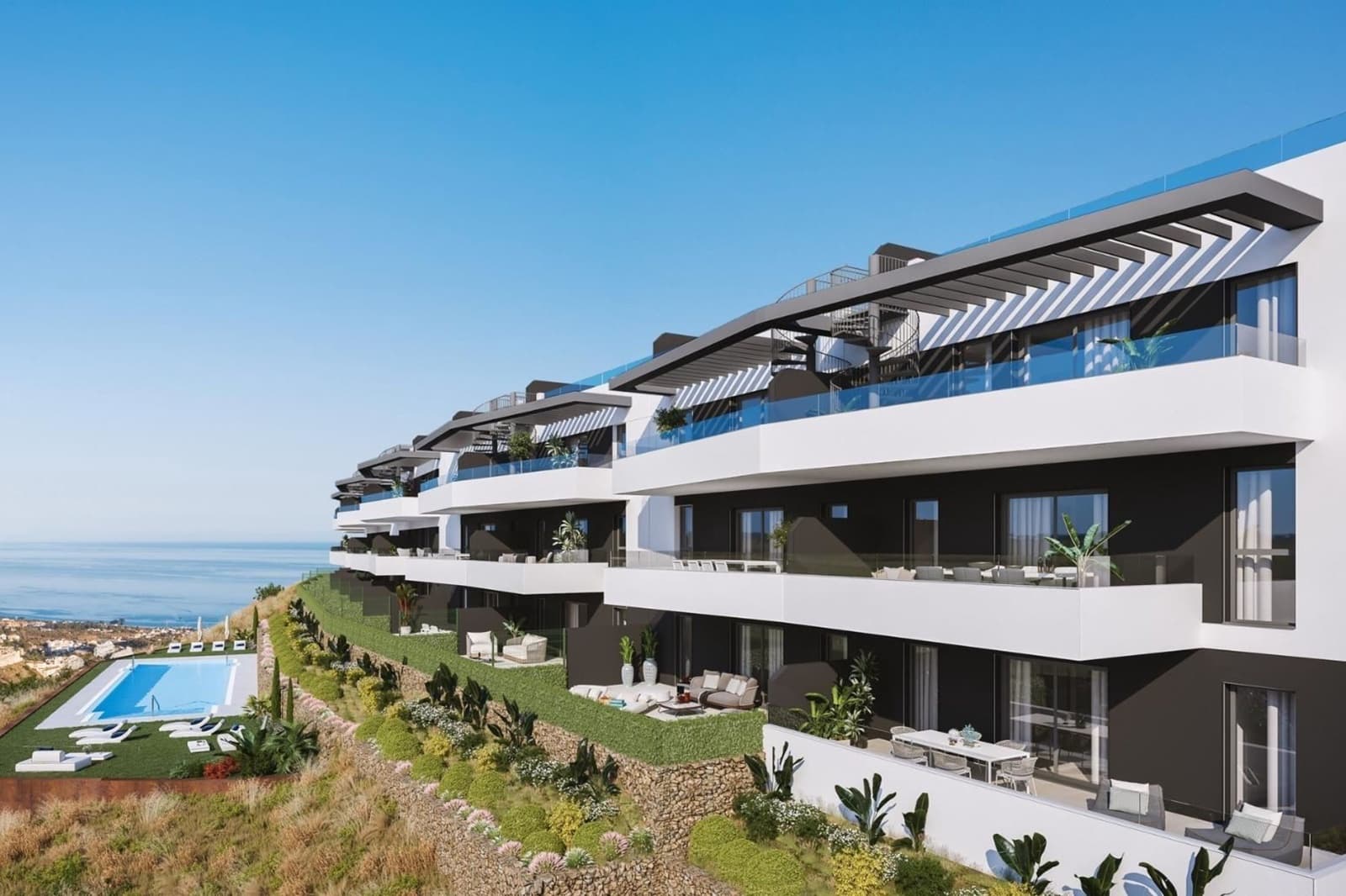 2 sovrum Lägenhet till salu i Rincon de la Victoria med pool - 410 000 € (Ref: 9340200)