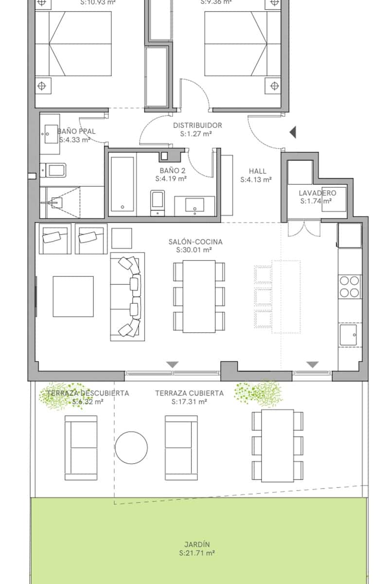 2 bedroom Apartment for sale in Rincon de la Victoria with pool - € 424,000 (Ref: 9340200)