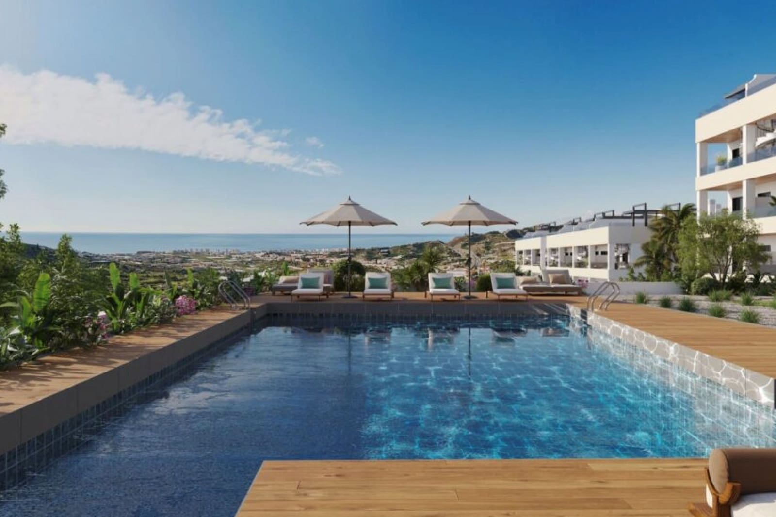 2 quarto Apartamento para venda em Torrox com piscina - 229 000 € (Ref: 9352821)