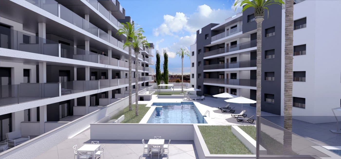 2 Zimmer Apartment zu verkaufen in San Javier mit Pool Garage - 233.000 € (Ref: 7653820)