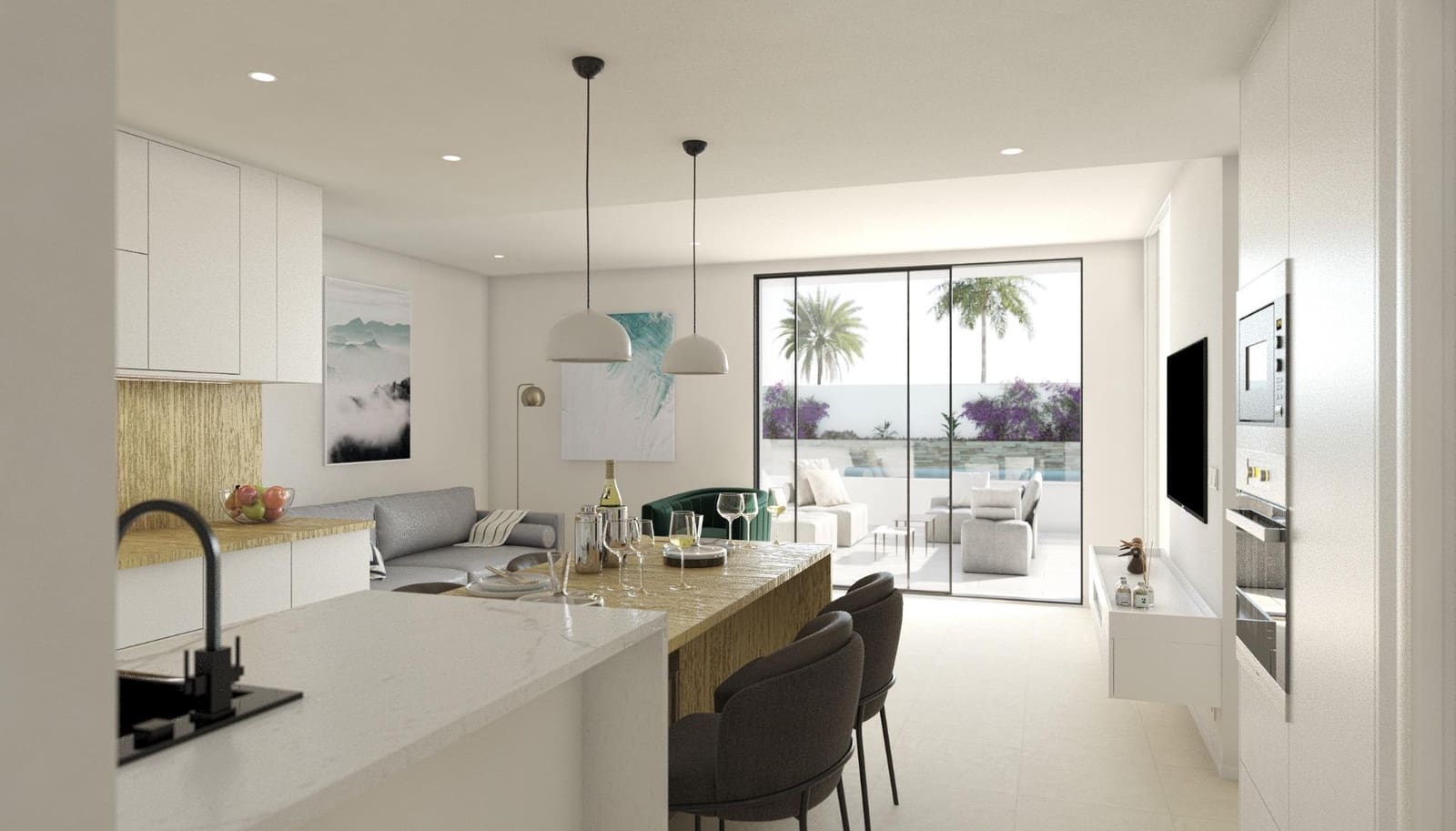 3 bedroom Apartment for sale in San Pedro del Pinatar with pool - € 289,000 (Ref: 8001372)
