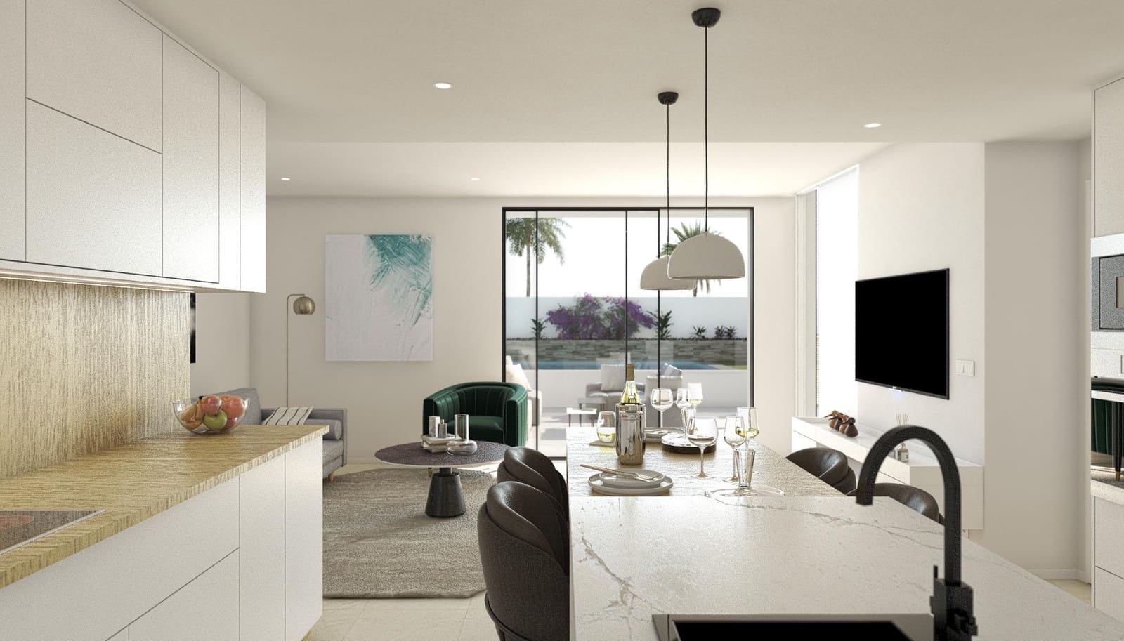 3 bedroom Apartment for sale in San Pedro del Pinatar with pool - € 289,000 (Ref: 8001372)