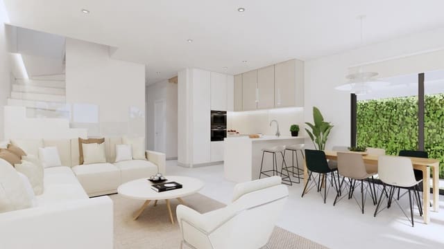 3 sovrum Radhus till salu i Los Narejos, Los Alcázares med pool garage - 945 000 € (Ref: 8630184)