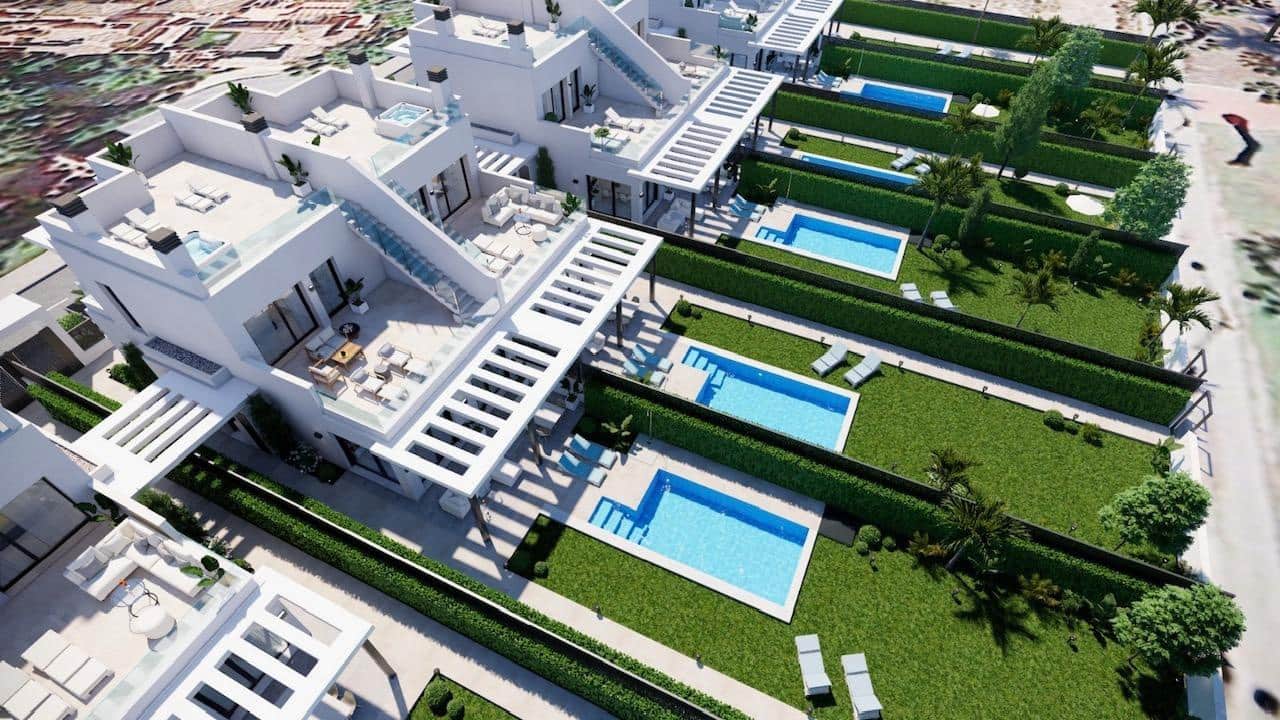 3 soveværelse Rækkehus til salg i Los Narejos med swimmingpool garage - € 945.000 (Ref: 8630184)