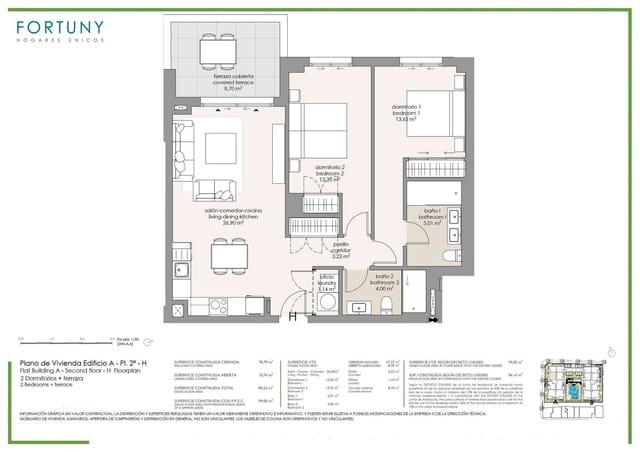 2 soveværelse Lejlighed til salg i Algarrobo Costa, Algarrobo med swimmingpool garage - € 297.000 (Ref: 9707786)