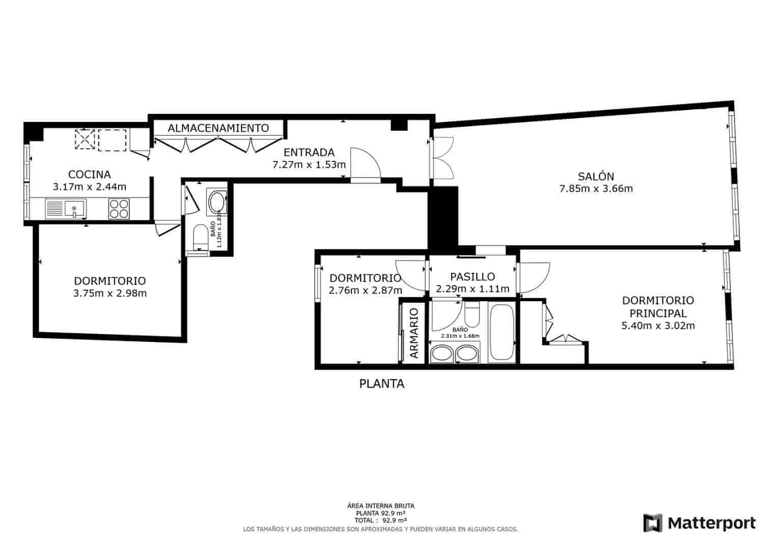 Apartamento de 3 habitaciones en Málaga ciudad en venta con garaje - 750.000 € (Ref: 9709497)