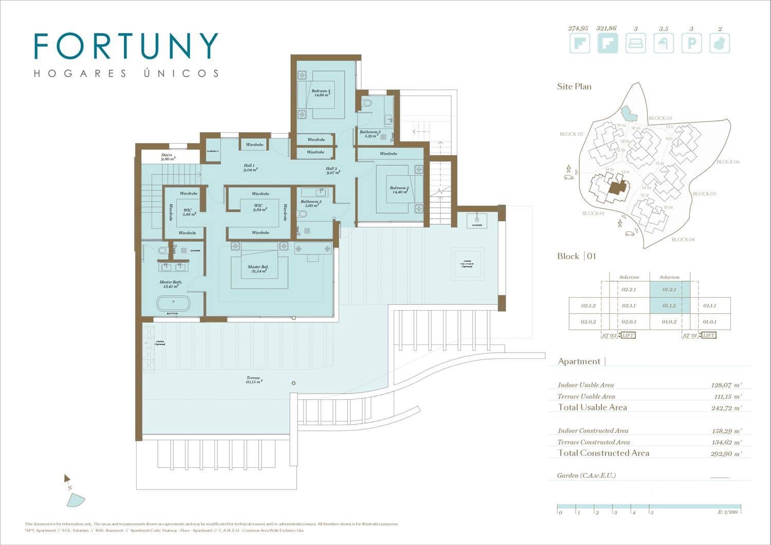 3 quarto Apartamento para venda em Ojen com piscina garagem - 2 698 000 € (Ref: 9709501)