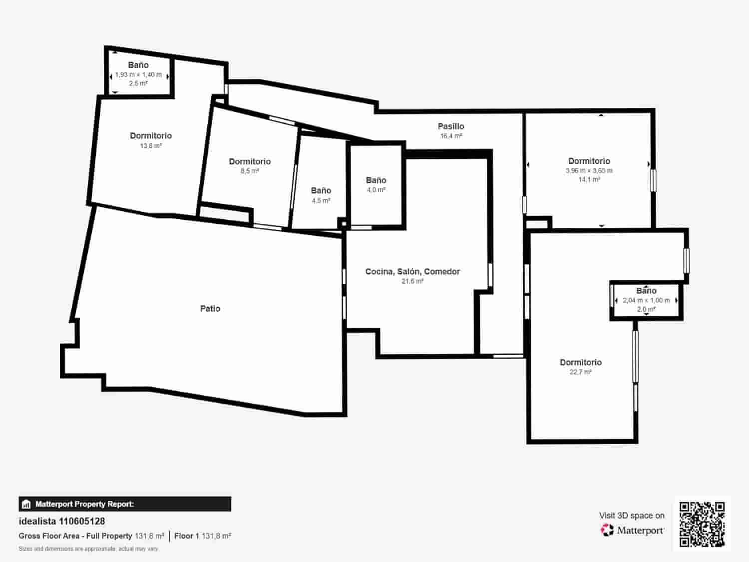 4 bedroom Apartment for sale in Malaga city with garage - € 455,000 (Ref: 9709503)