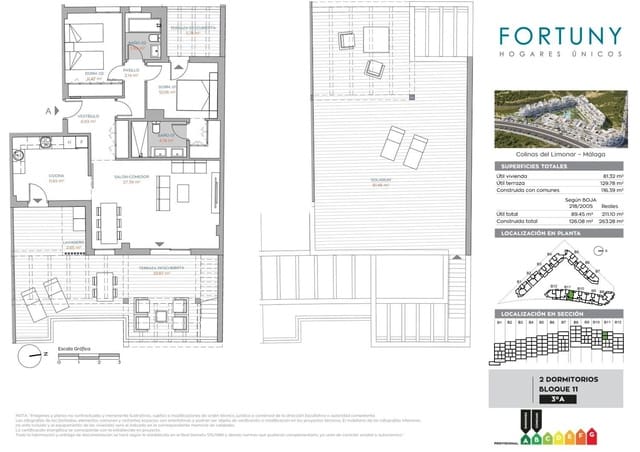 2 quarto Apartamento para venda em Colinas del Limonar, Málaga cidade com piscina garagem - 775 000 € (Ref: 9796075)