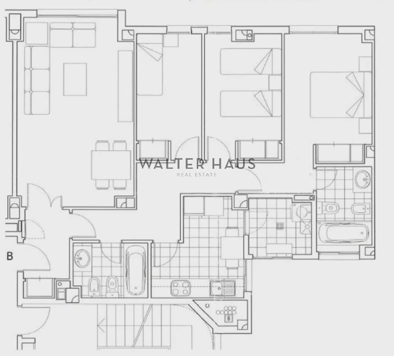3 makuuhuone Asunto myytävänä paikassa Madrid kaupunki - 745 000 € (Ref: 10026184)