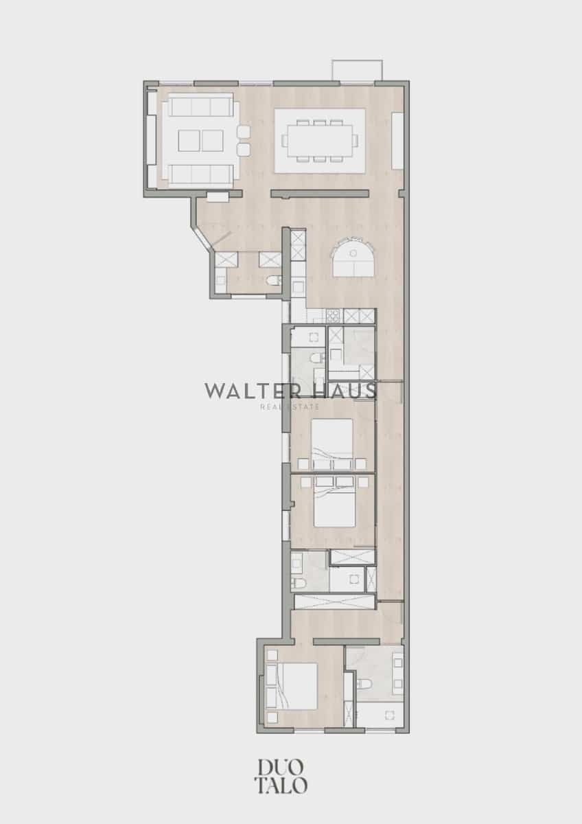3 slaapkamer Flat te koop in Madrid stad - € 2.600.000 (Ref: 10045495)