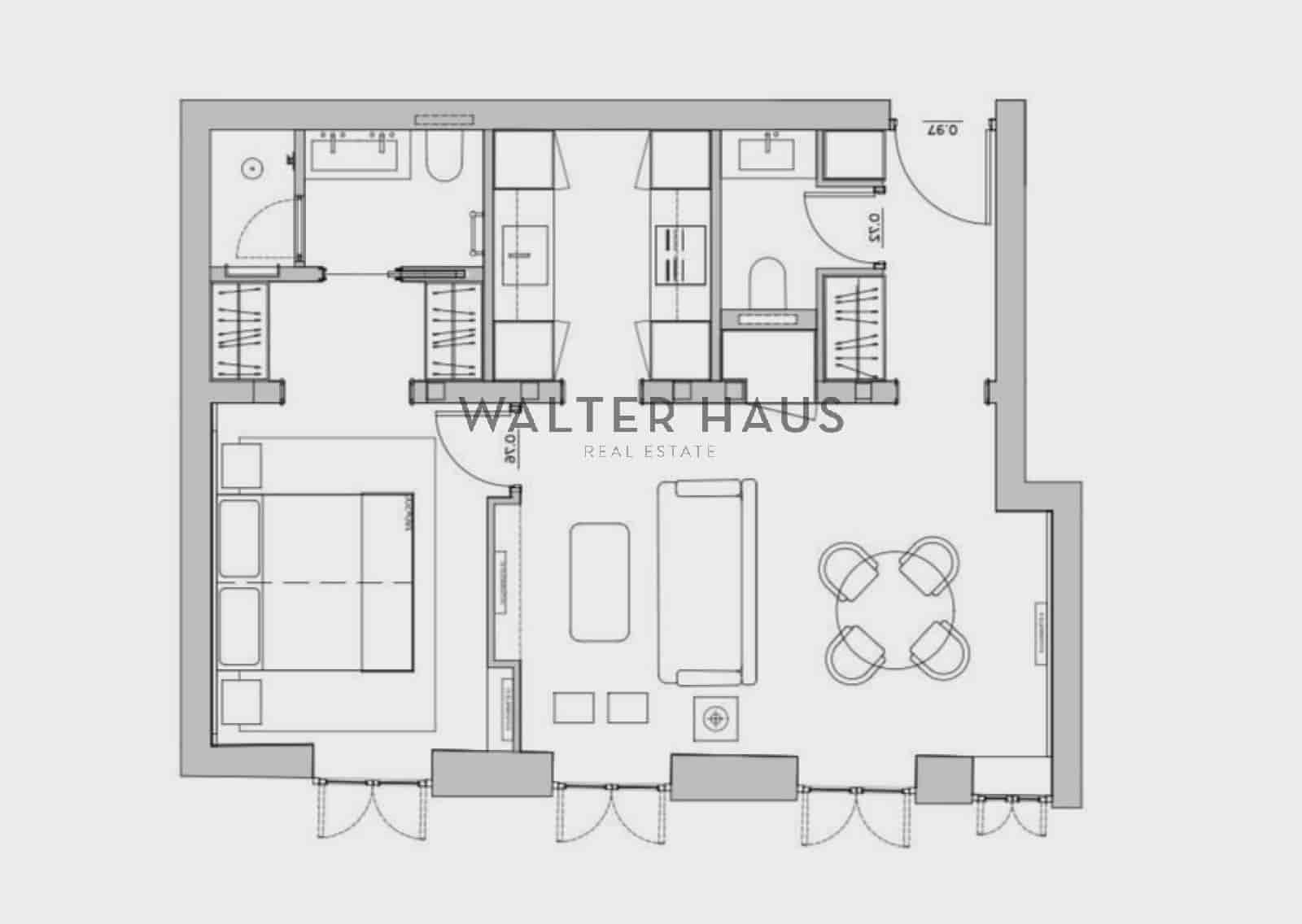 1 sypialnia Mieszkanie na sprzedaż w Miasto Madryt - 1 550 000 € (Ref: 10061012)