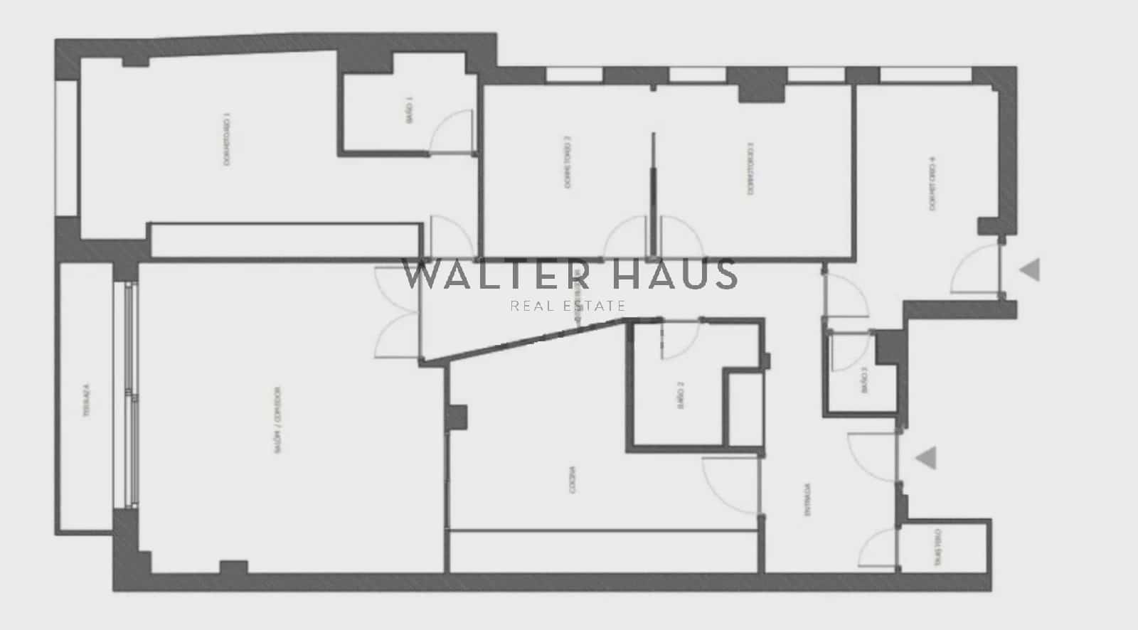4 chambre Appartement à vendre à Madrid ville avec garage - 1 860 000 € (Ref: 10095533)