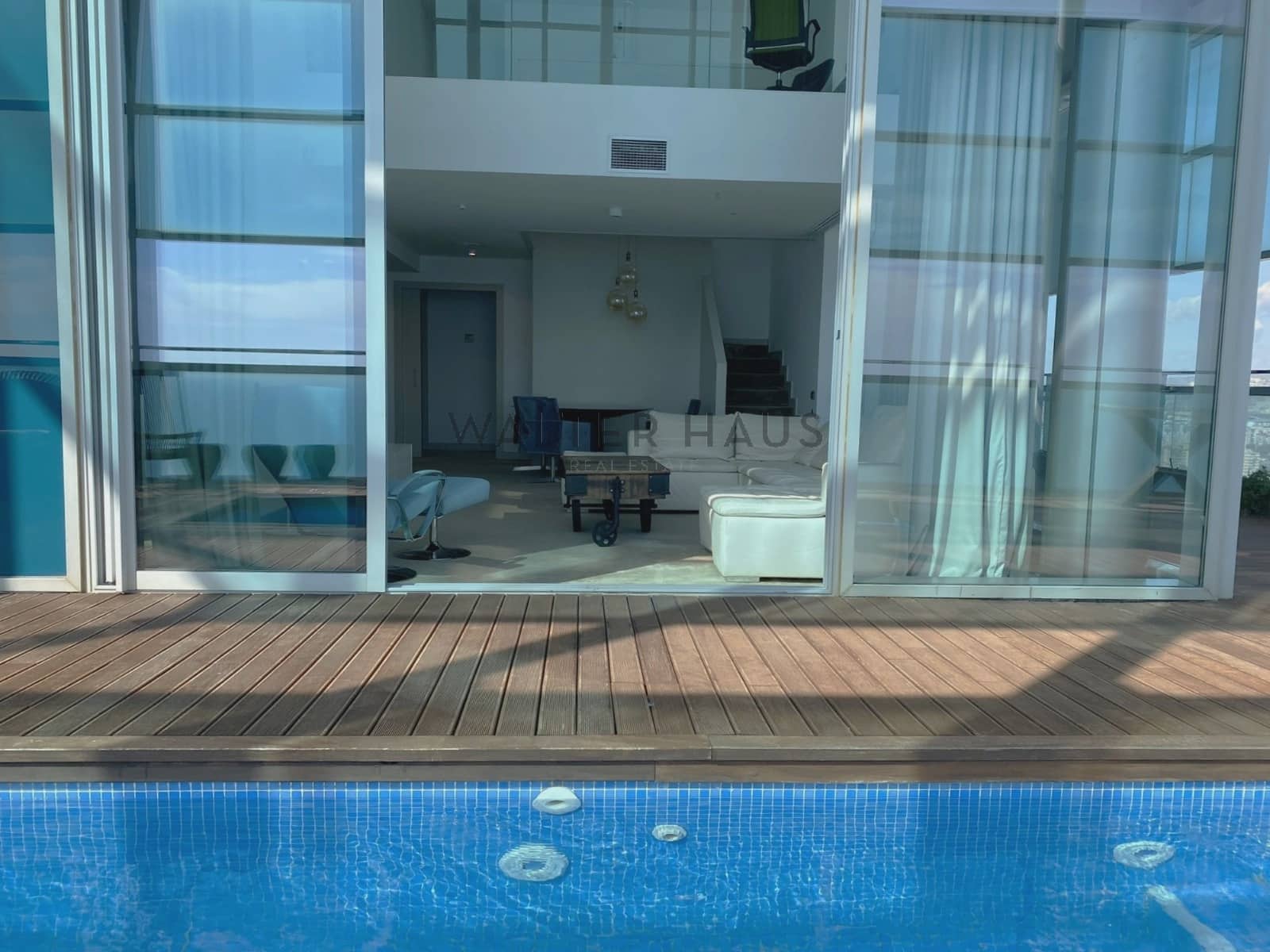 3 sovrum Takvåning att hyra i Barcelona stad med pool garage - 8 500 € (Ref: 10099430)