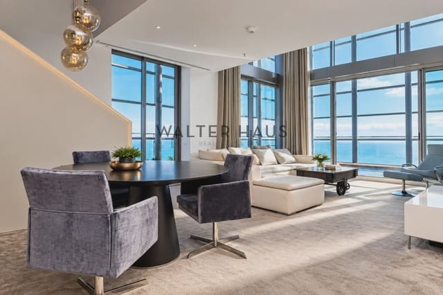 3 sovrum Takvåning att hyra i Diagonal Mar i El Front Marítim del Poblenou, Barcelona stad med pool garage - 8 500 € (Ref: 10099430)