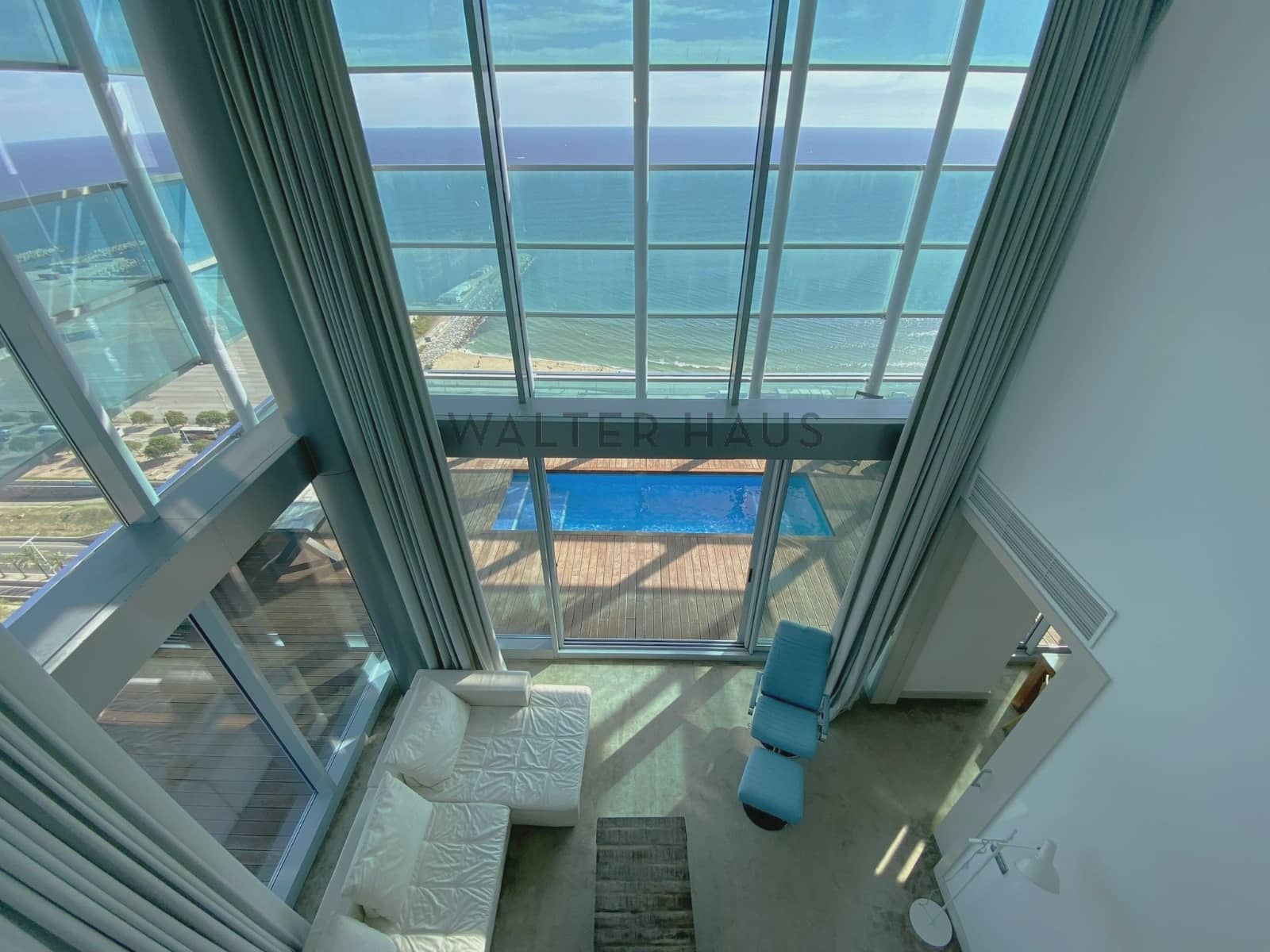 3 sovrum Takvåning att hyra i Barcelona stad med pool garage - 8 500 € (Ref: 10099430)