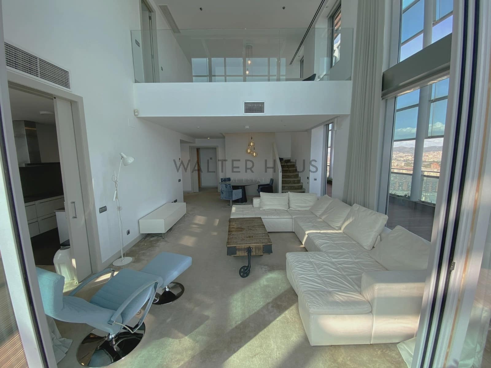 3 sovrum Takvåning att hyra i Barcelona stad med pool garage - 8 500 € (Ref: 10099430)