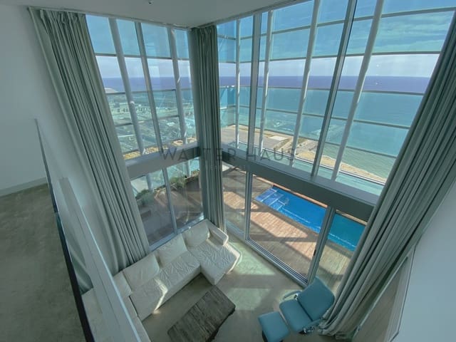 3 sovrum Takvåning att hyra i Diagonal Mar i El Front Marítim del Poblenou, Barcelona stad med pool garage - 8 500 € (Ref: 10099430)