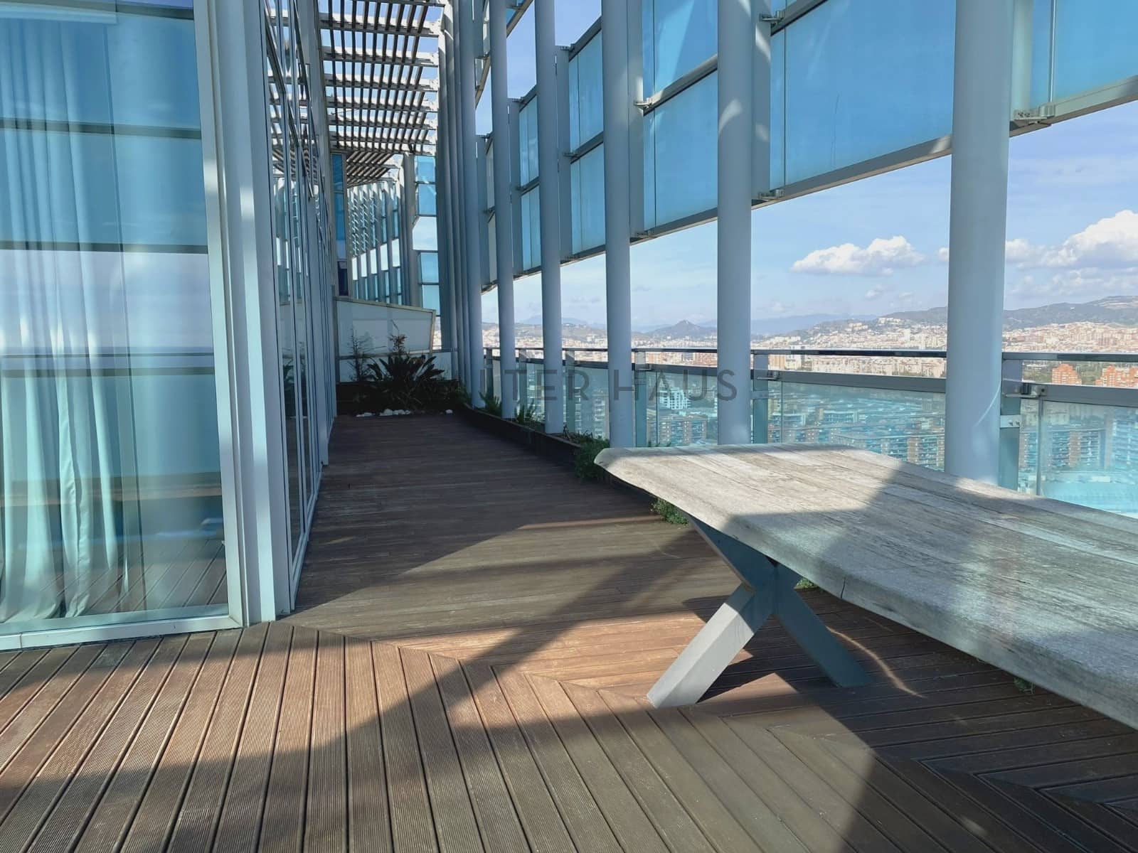 3 sovrum Takvåning att hyra i Barcelona stad med pool garage - 8 500 € (Ref: 10099430)