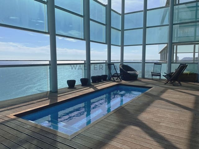 3 sovrum Takvåning att hyra i Diagonal Mar i El Front Marítim del Poblenou, Barcelona stad med pool garage - 8 500 € (Ref: 10099430)