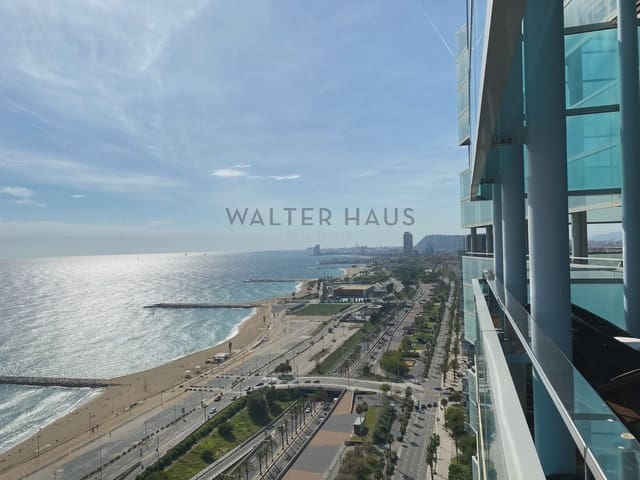 3 sovrum Takvåning att hyra i Diagonal Mar i El Front Marítim del Poblenou, Barcelona stad med pool garage - 8 500 € (Ref: 10099430)