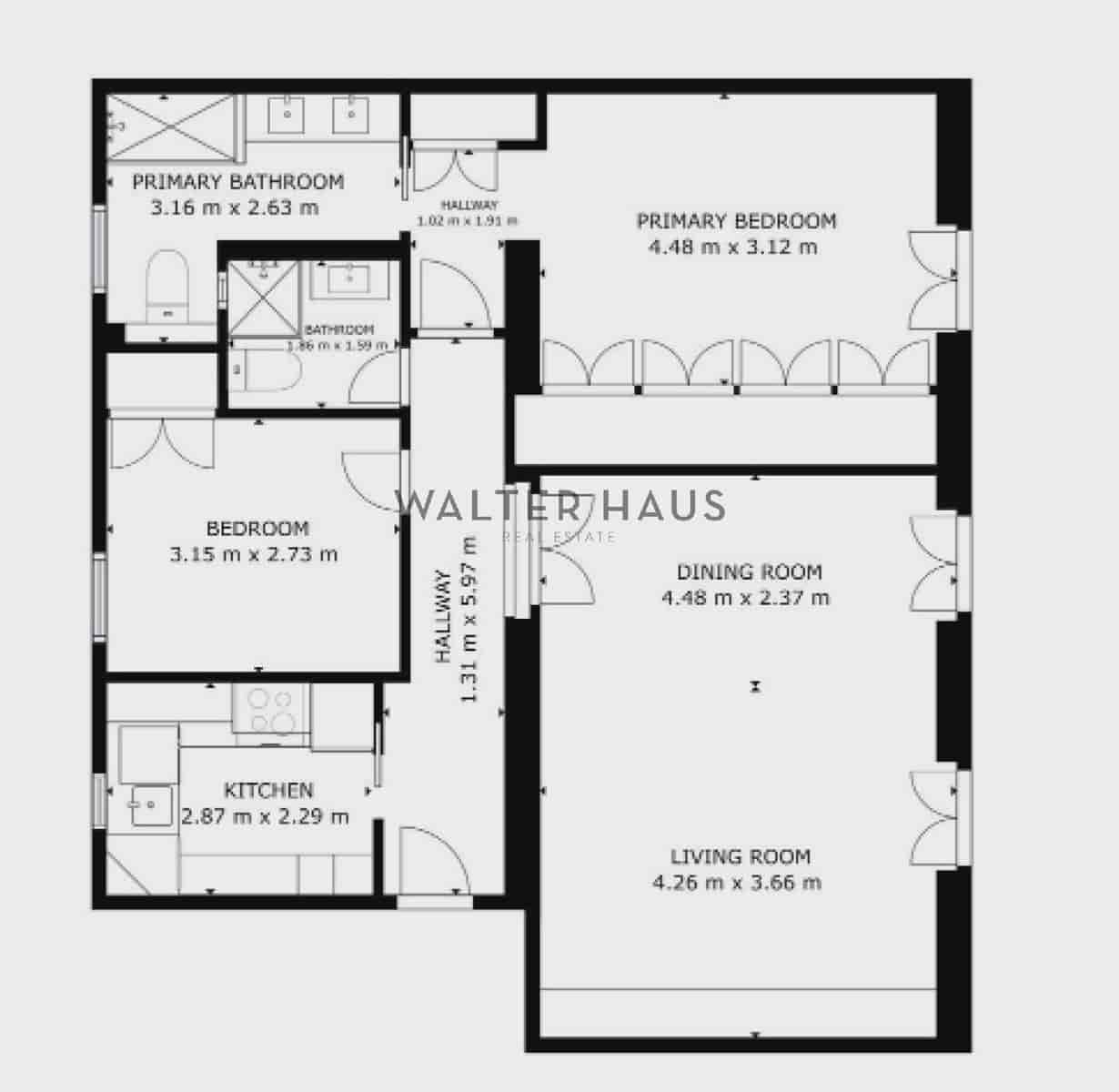 2 bedroom Flat for sale in Madrid city - € 980,000 (Ref: 10101234)