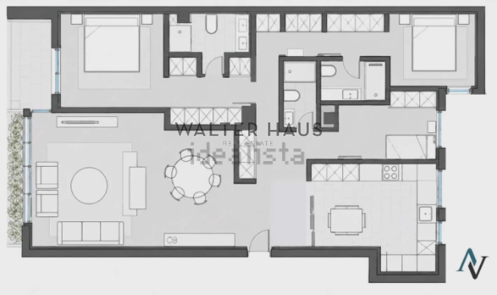 3 bedroom Flat for sale in Madrid city with garage - € 1,360,000 (Ref: 10130458)