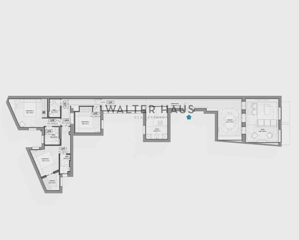 3 camera da letto Appartamento in vendita in Almagro, Madrid città - 2.900.000 € (Rif: 10140048)