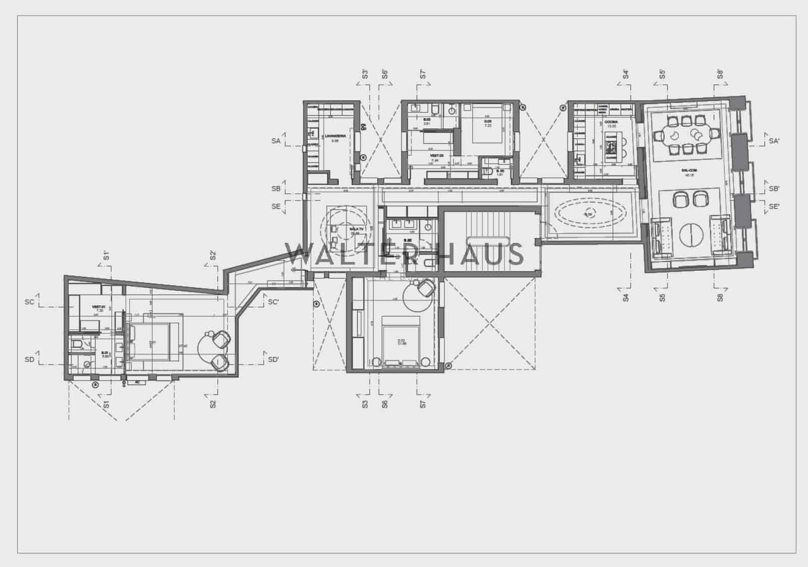 3 bedroom Flat for sale in Madrid city - € 2,900,000 (Ref: 10145350)