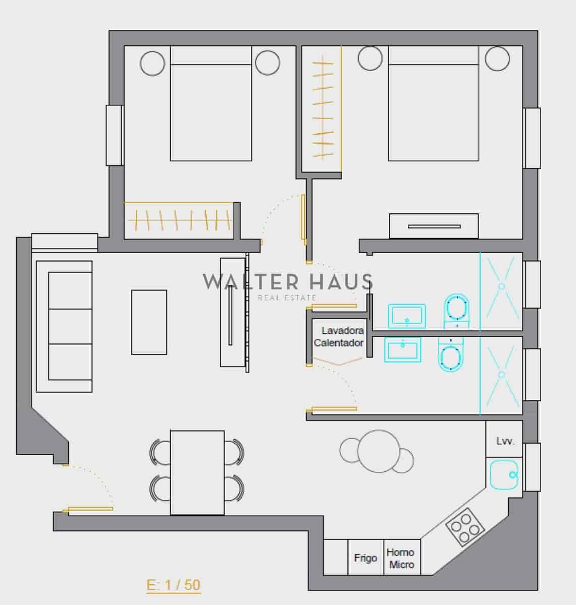 2 soverom Leilighet til salgs i Madrid by - € 935 000 (Ref: 10163839)