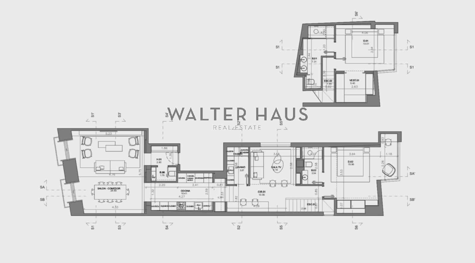 2 soverom Leilighet til salgs i Madrid by - € 1 590 000 (Ref: 10165377)