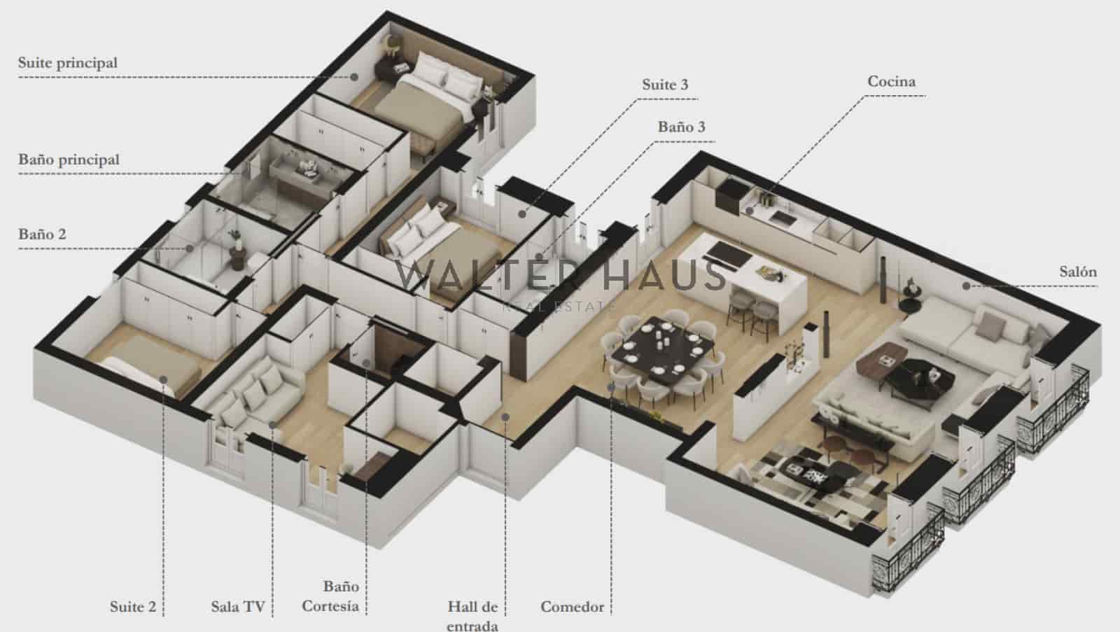 4 bedroom Flat for sale in Madrid city - € 3,750,000 (Ref: 10167575)