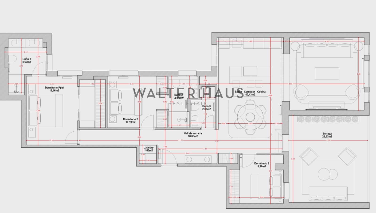 3 Zimmer Penthouse zu verkaufen in Madrid Stadt - 2.350.000 € (Ref: 10175649)
