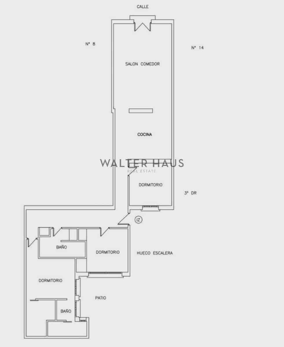 3 camera da letto Appartamento da affittare in Madrid citta - 3.600 € (Rif: 10177685)