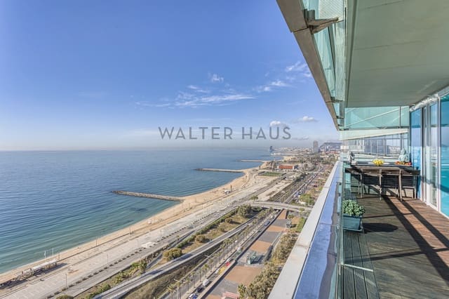3 chambre Appartement à vendre à Diagonal Mar i El Front Marítim del Poblenou, Barcelone ville - 1 850 000 € (Ref: 7369236)