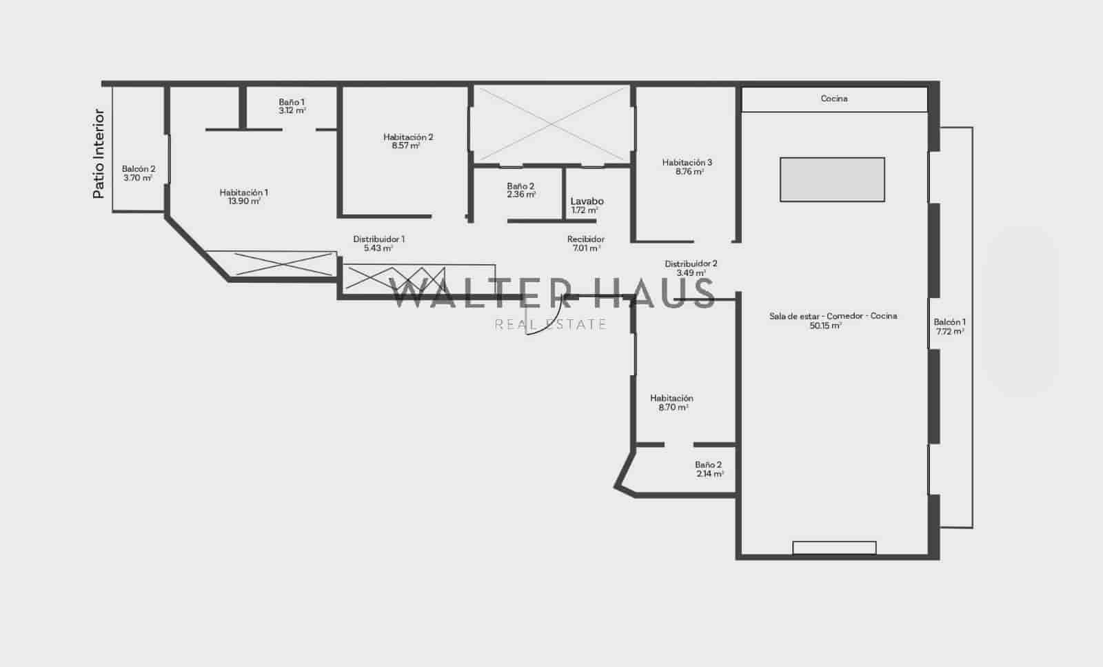 4 soveværelse Lejlighed til salg i Barcelona by - € 1.150.000 (Ref: 7369308)