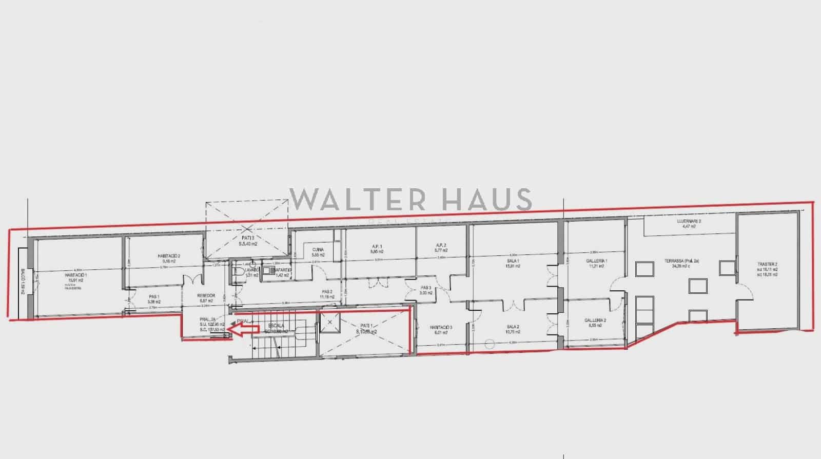 4 soverom Leilighet til salgs i Barcelona by - € 839 000 (Ref: 7381646)